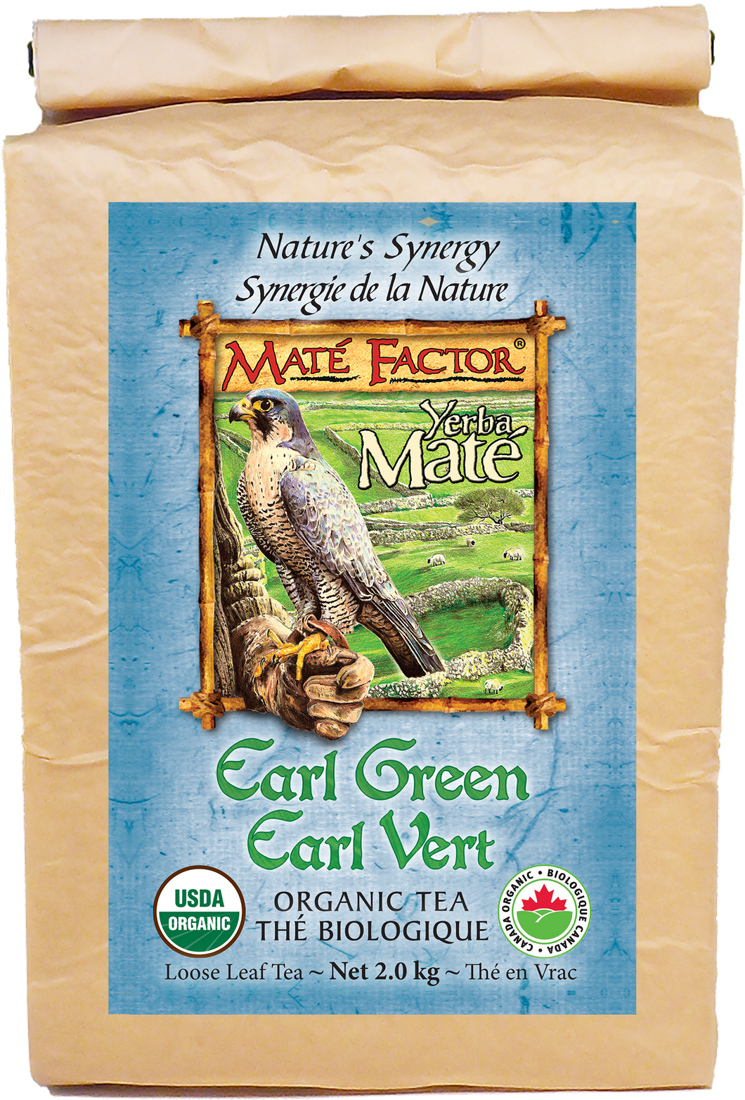 Earl Green Yerba Maté 2 Kg Loose Tea - Organic