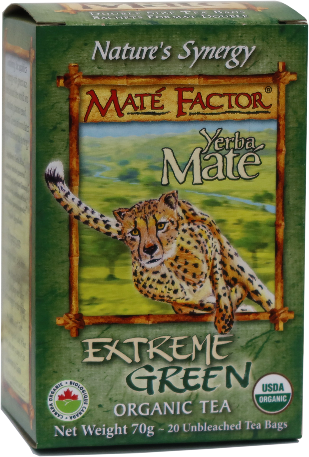 Extreme Green Yerba Maté Tea Bags - Organic