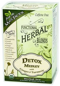 Detox Medley with Ginger and Turmeric Herbal Blend
