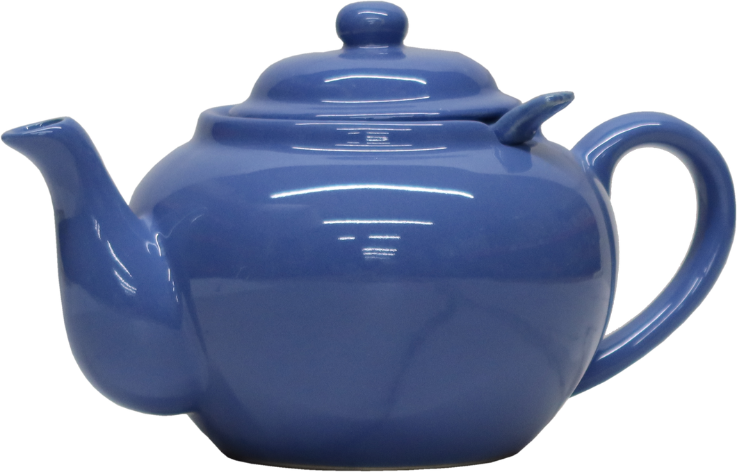 Blue Porcelain Teapot With Infuser