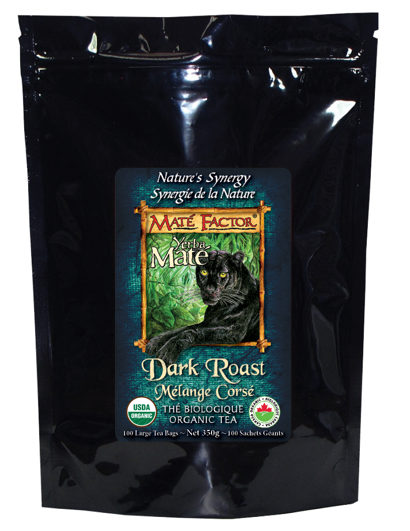 Dark Roast Yerba Maté 100 Tea Bags - Organic