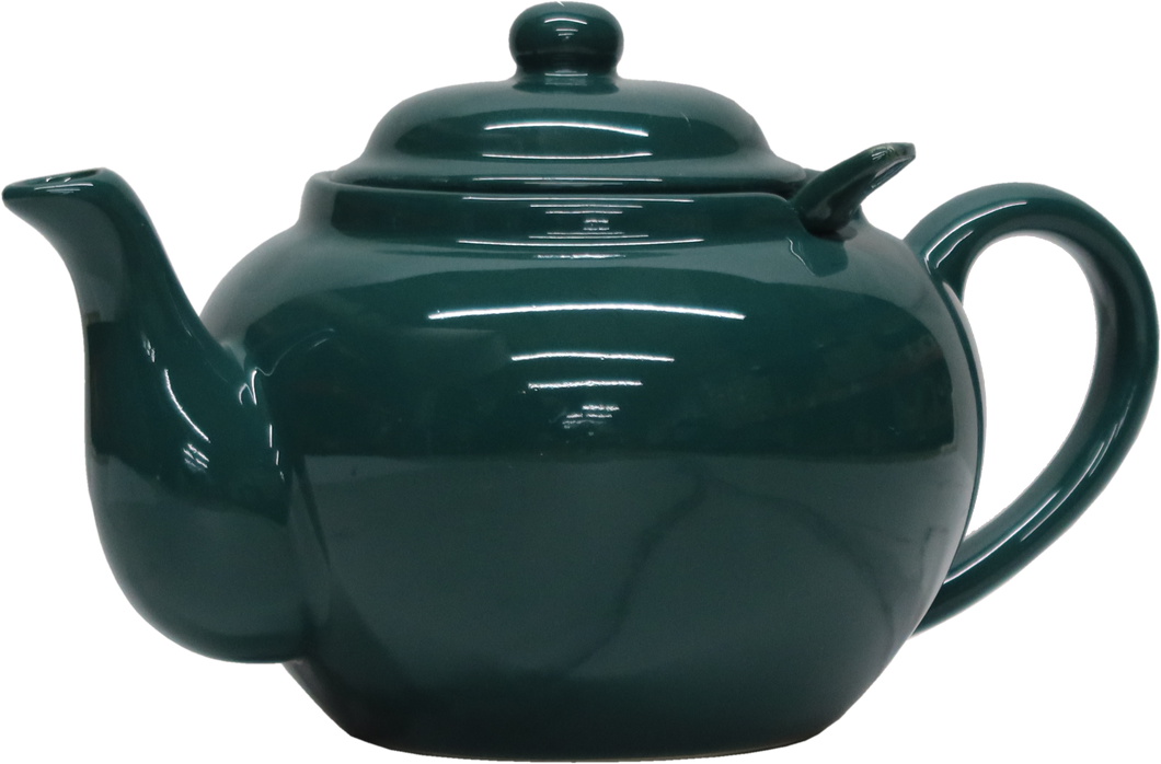 Green Porcelain Teapot With Infuster