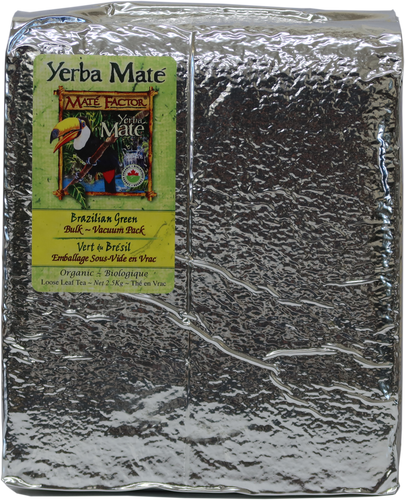Brazilian Green (Tradition Cut) Yerba Maté 2.5 Kg Loose Tea - Organic