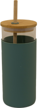 Load image into Gallery viewer, Green Glass Cold Cup