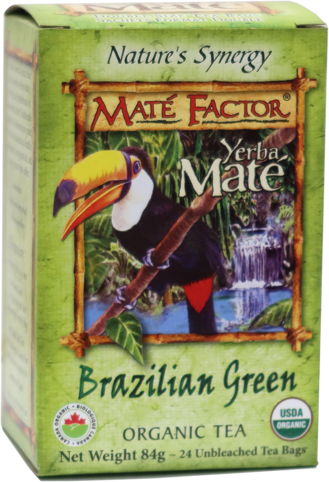 Brazilian Green Yerba Maté Tea Bags - Organic