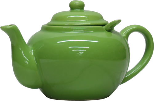 Mojito Lime Porcelain Teapot With Infuser