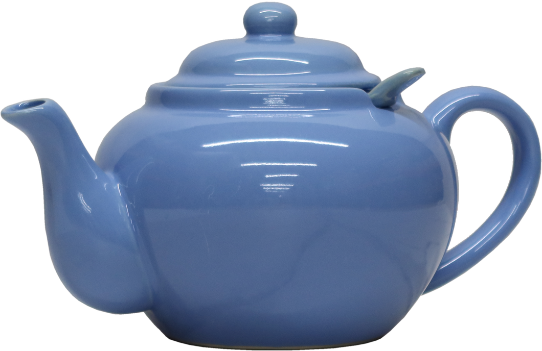 Powder Blue Porcelain Teapot With Infuser