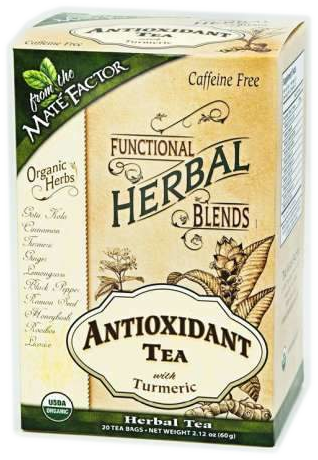 Antioxidant Tea with Turmeric Herbal Blend